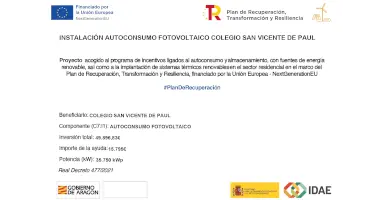 Instalación autoconsumo fotovoltaico