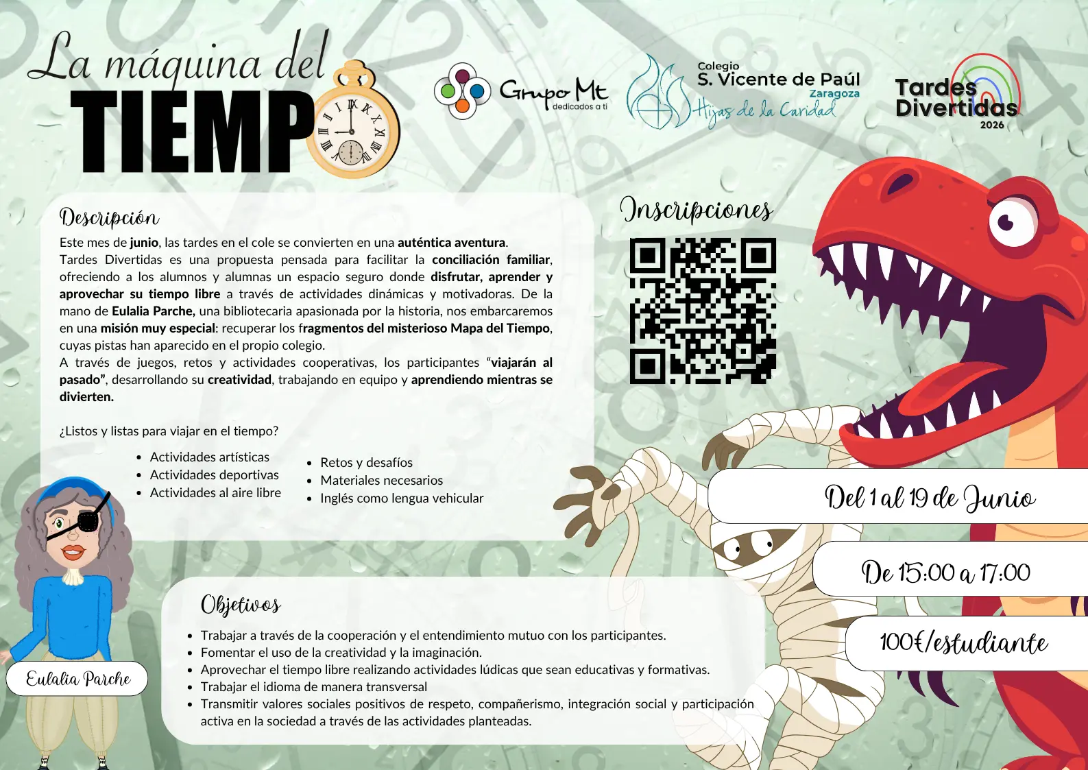 Cartel Tardes Divertidas 2026